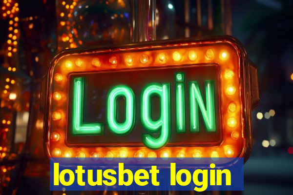 lotusbet login